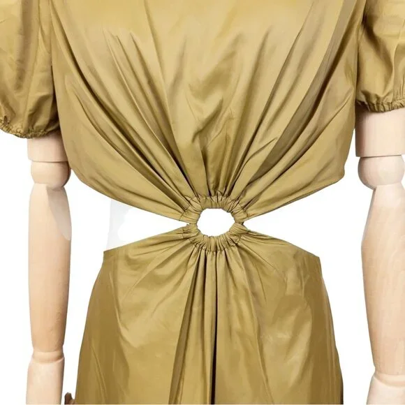 NWT StaudCalypso Cut-Out Maxi Dress Maxi